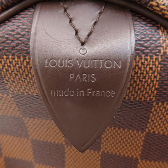 LOUIS VUITTON Brown Damier Speedy 25 Bag - Picture 7 of 11